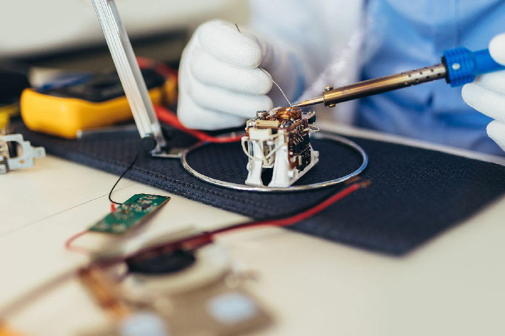 Circuit board welding